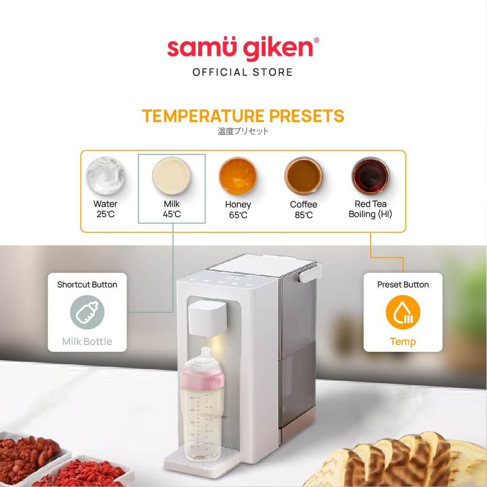 Samu Giken Smart Instant Hot Water Dispenser - 3L Tank